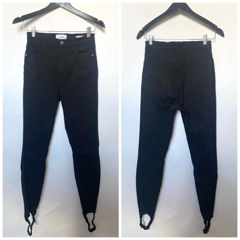 Frame | Ali High Rise‎ Cigarette Stirrup - Picture 2 of 10